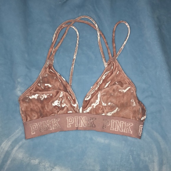 PINK Victoria's Secret Other - VS Pink velvet bralette!